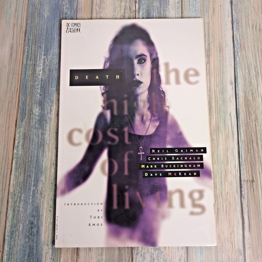 Death The High Cost of Living Trade Paperback 1994 Tori Amos Neil Gaiman Vertigo